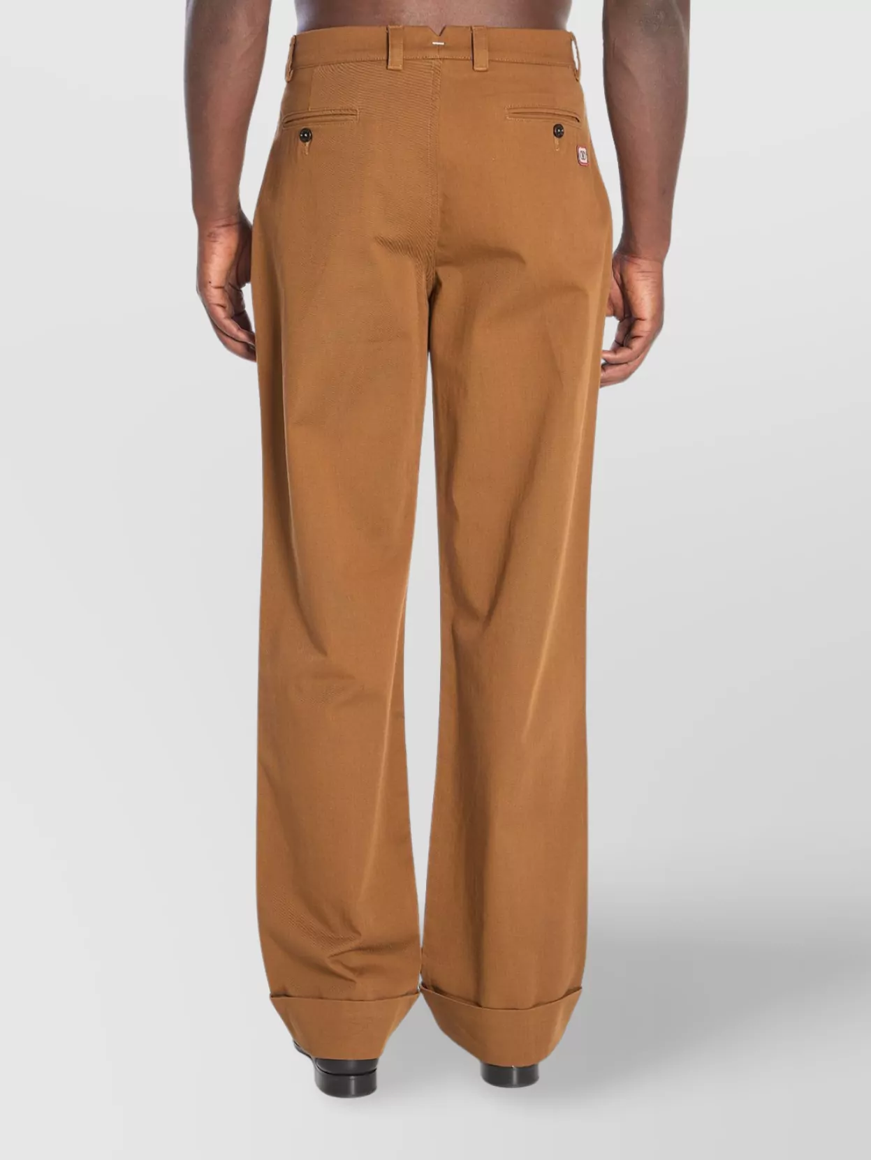 Valentino Garavani Tailored Cotton Trousers Pleats