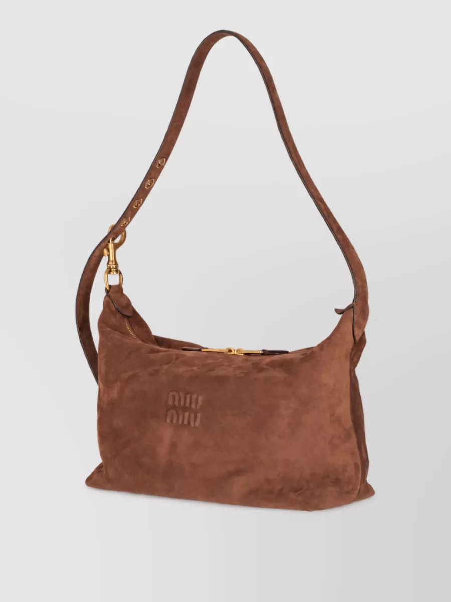 Miu Miu Calf Leather Shoulder Bag