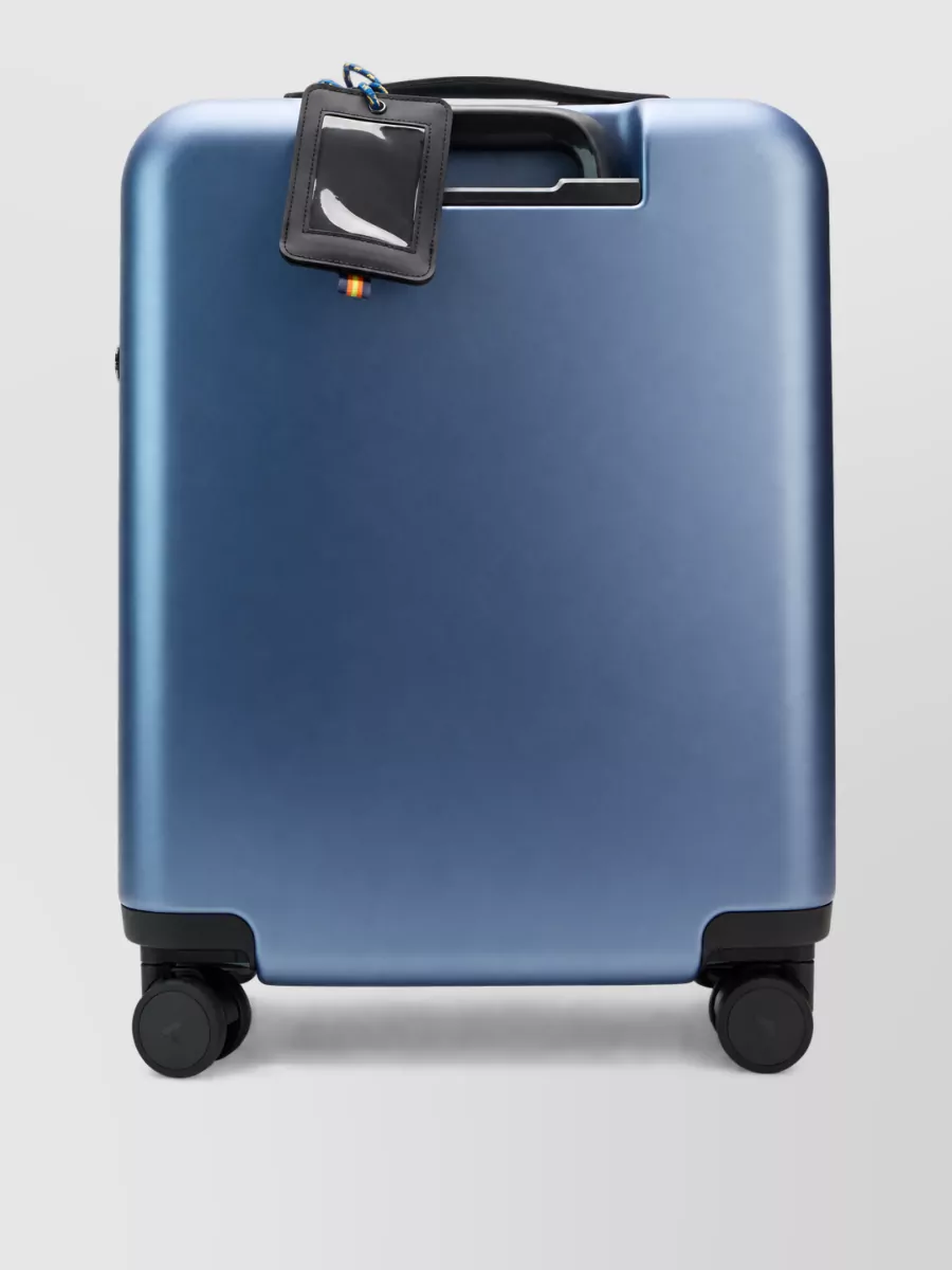 K-Way Textured Logo Travel Trolley