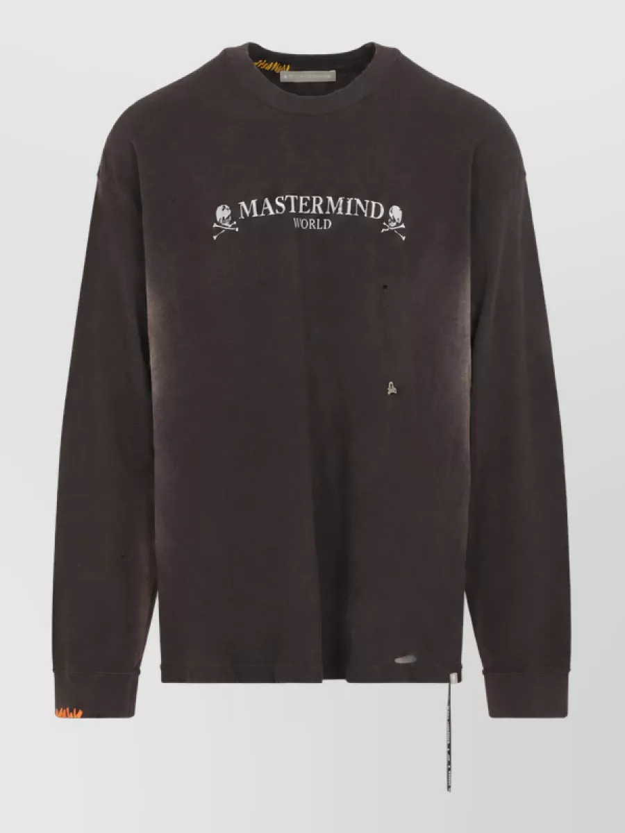 Mastermind World cotton long-sleeve t-shirt