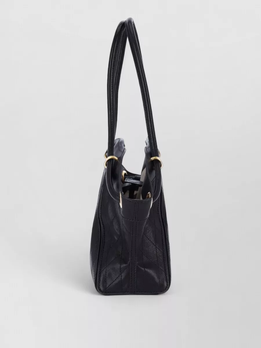 Balmain Leather Shoulder Bag
