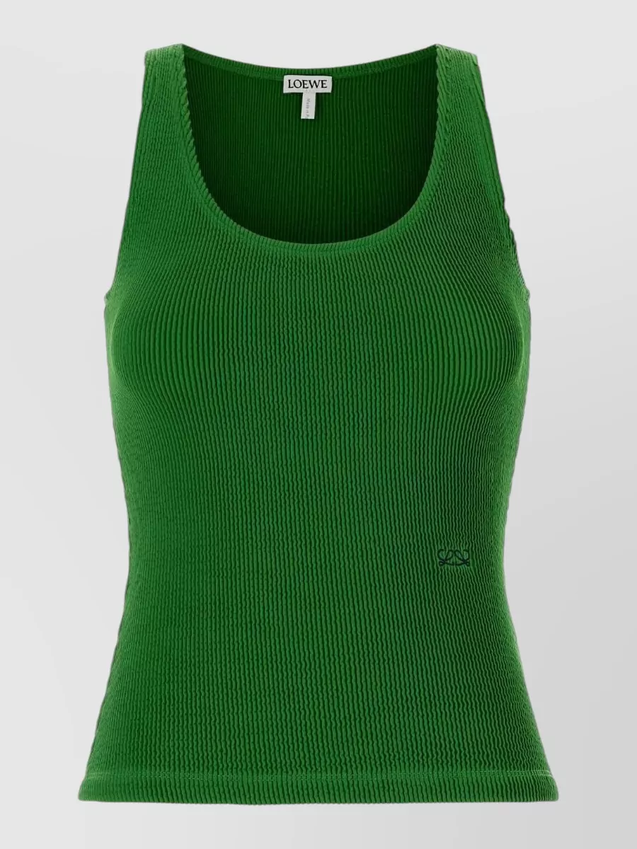 Loewe stretch nylon tank top