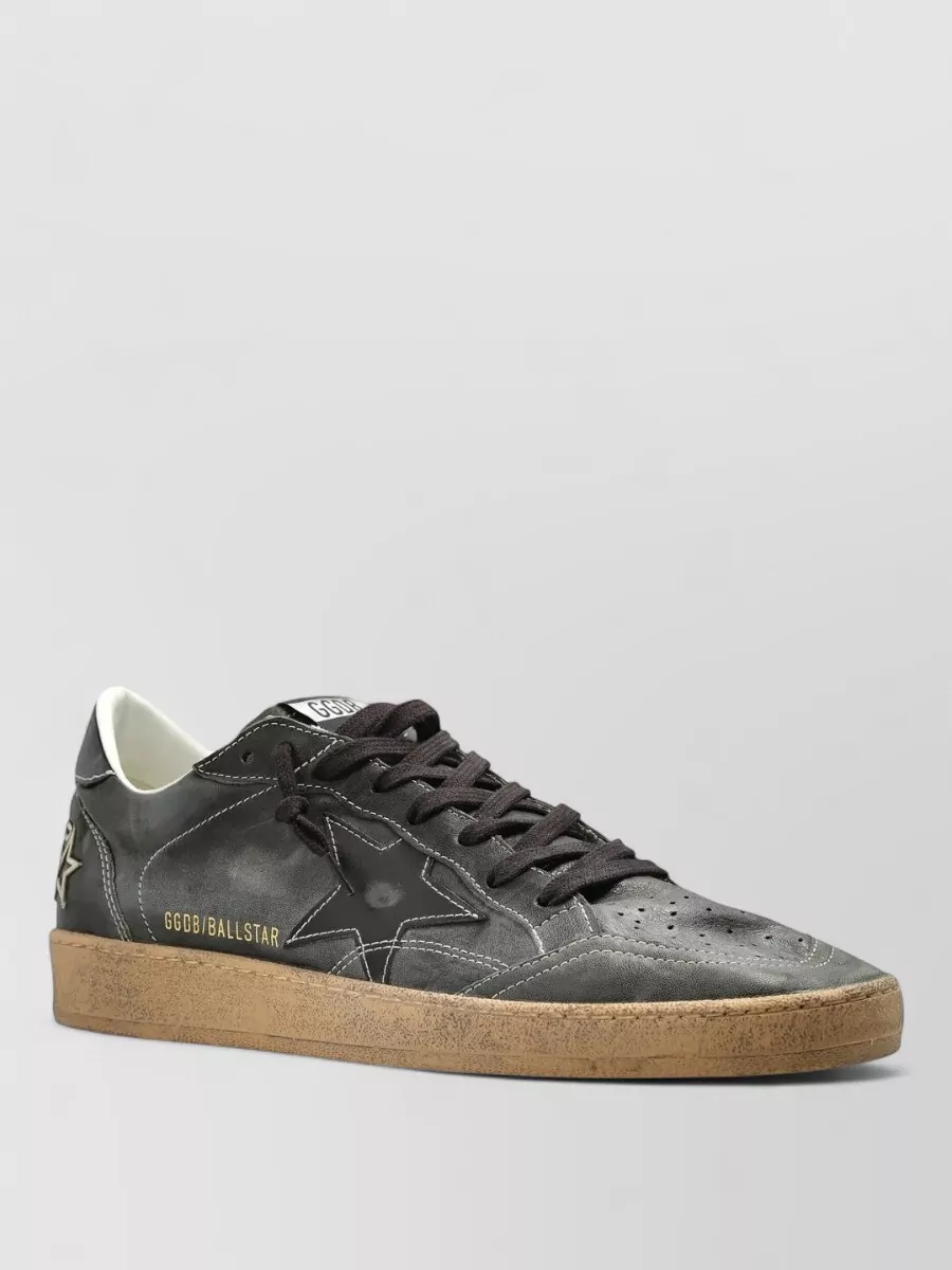 Golden Goose leather low-top sneakers