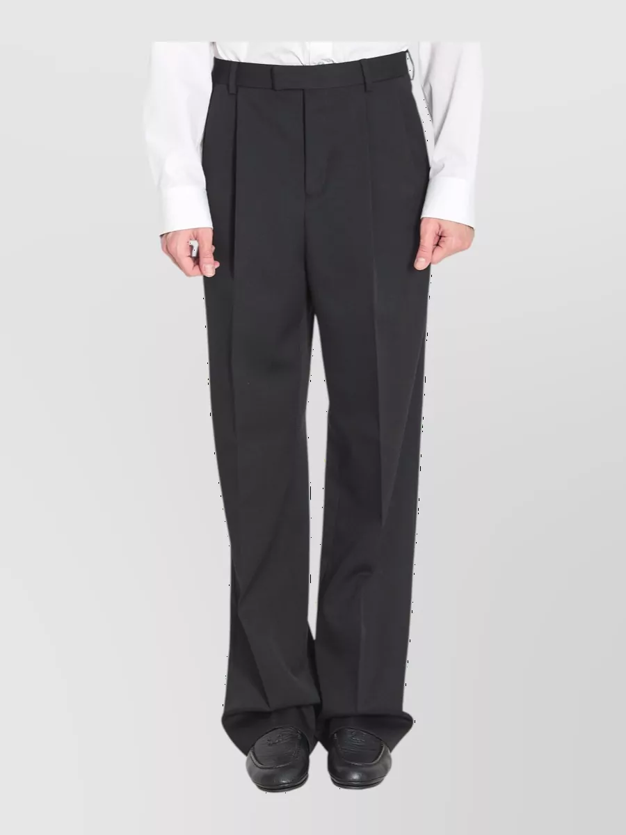 Celine wool high-rise straight-leg trousers