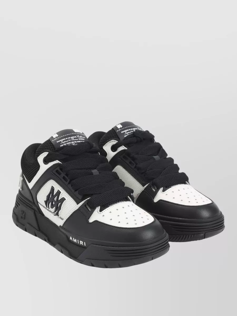 Amiri Leather Low-Top Sneakers