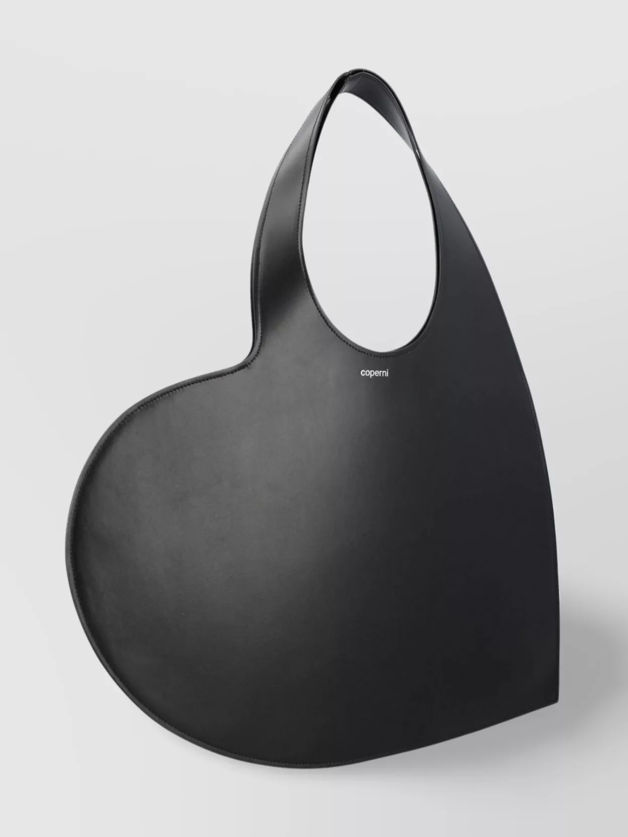 COPERNI HEART-SHAPED LEATHER TOTE BAG 