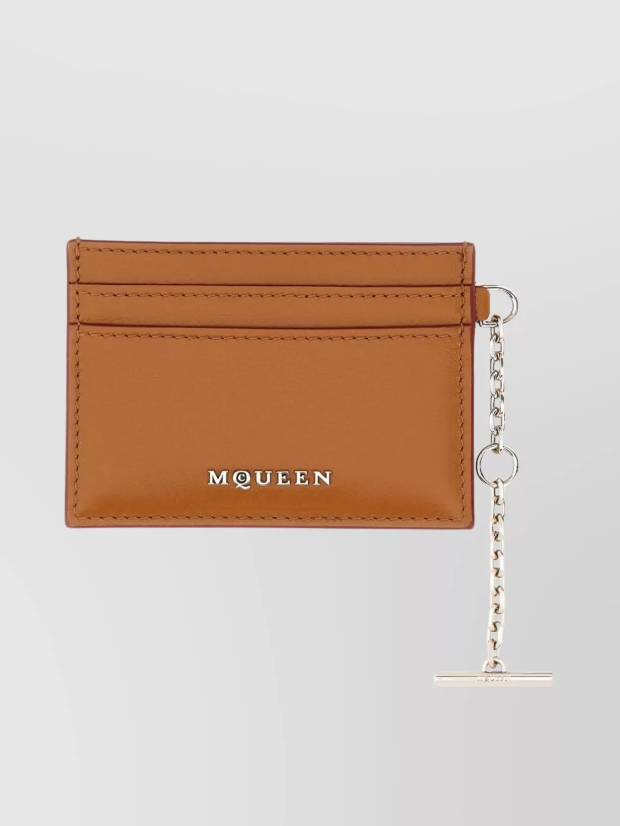 Alexander Mcqueen Chain Attached Crossbody Card Holder