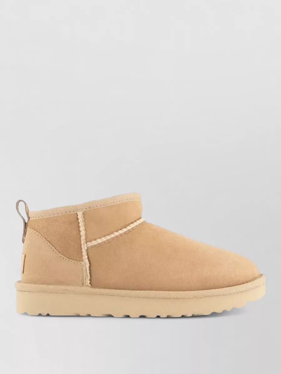 Ugg Suede Leather Classic Ultra Mini Slippers