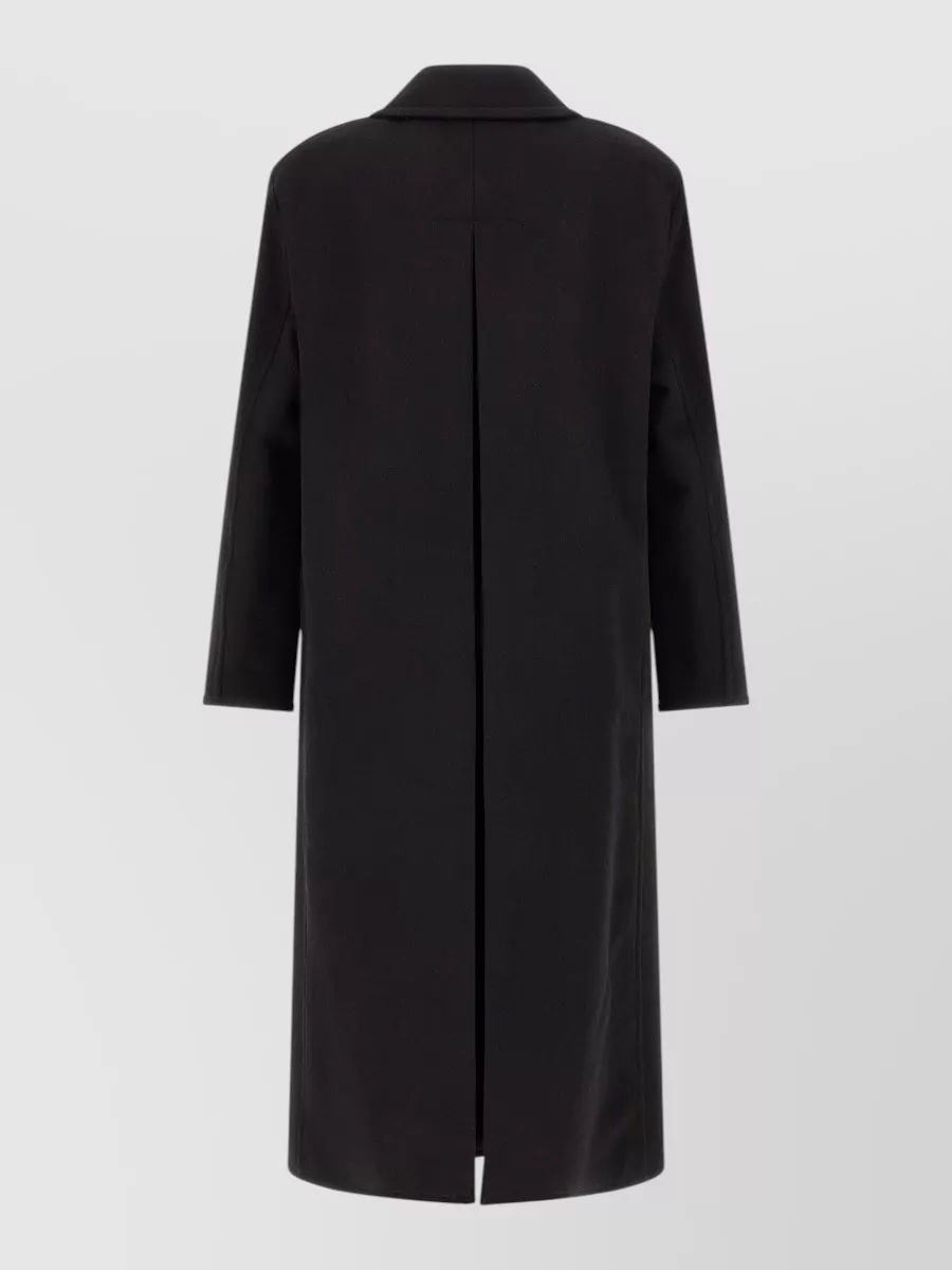 Tom Ford cashmere virgin wool double-breasted officer coat
