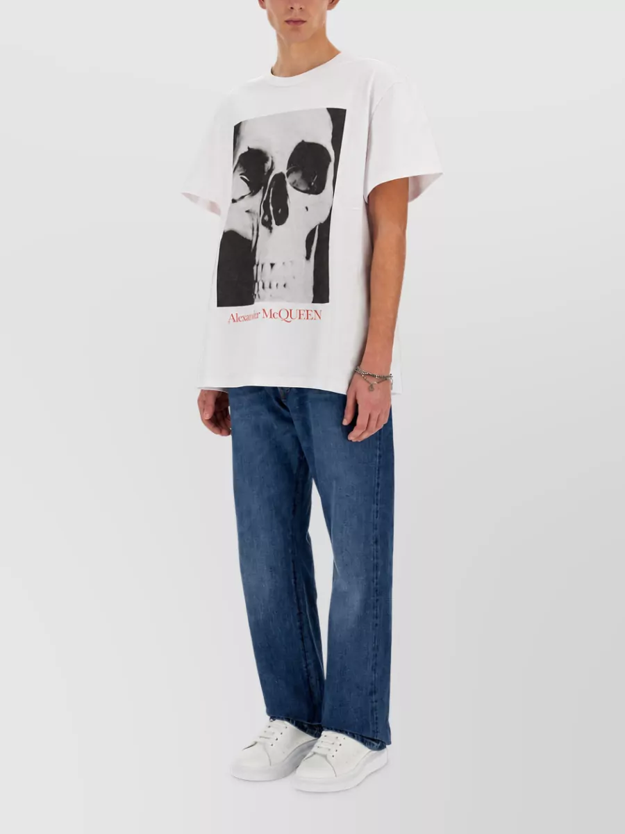 Alexander Mcqueen Skull Print T-Shirt