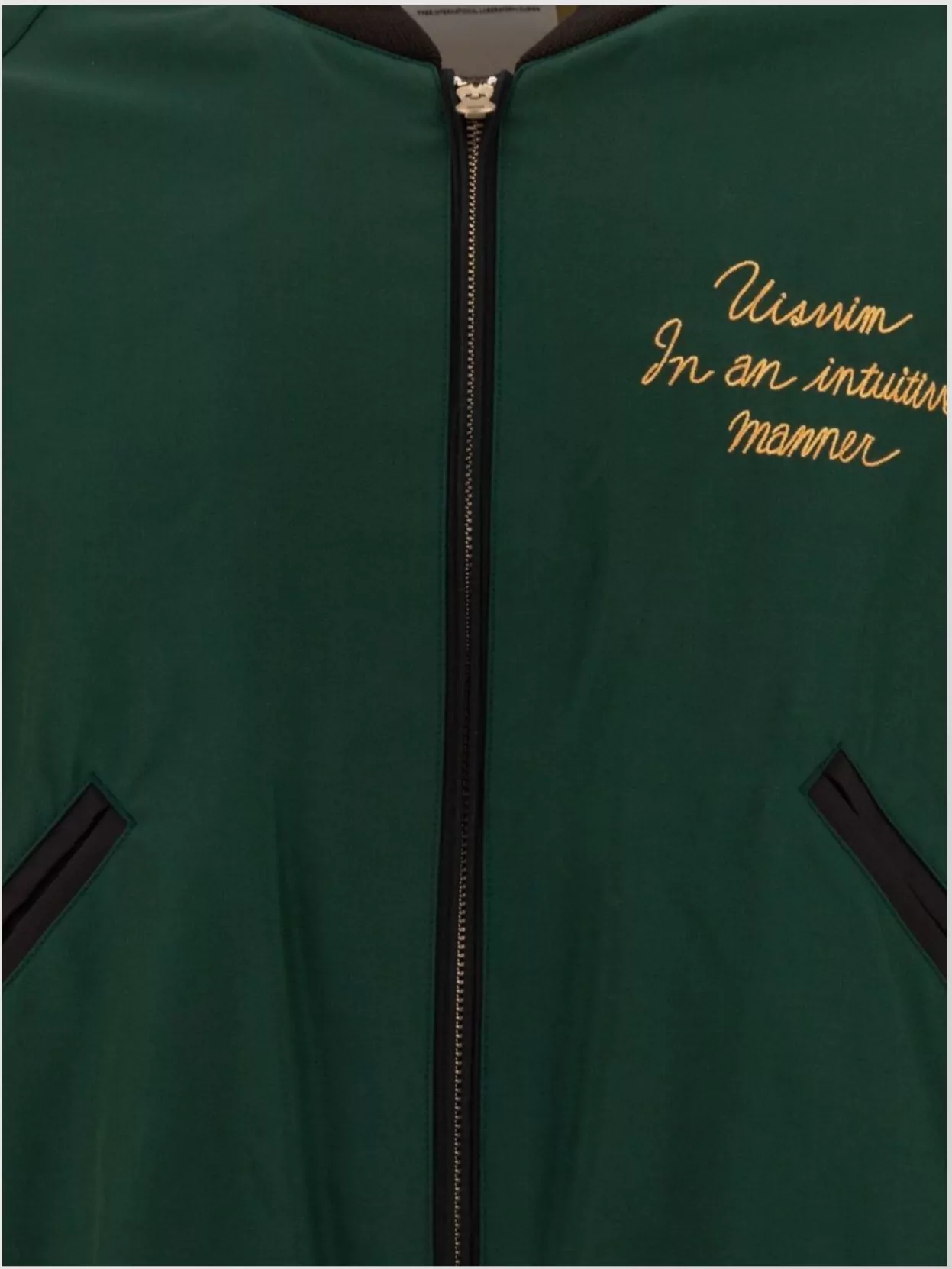 Visvim "Hackett" Embroidered Bomber Jacket