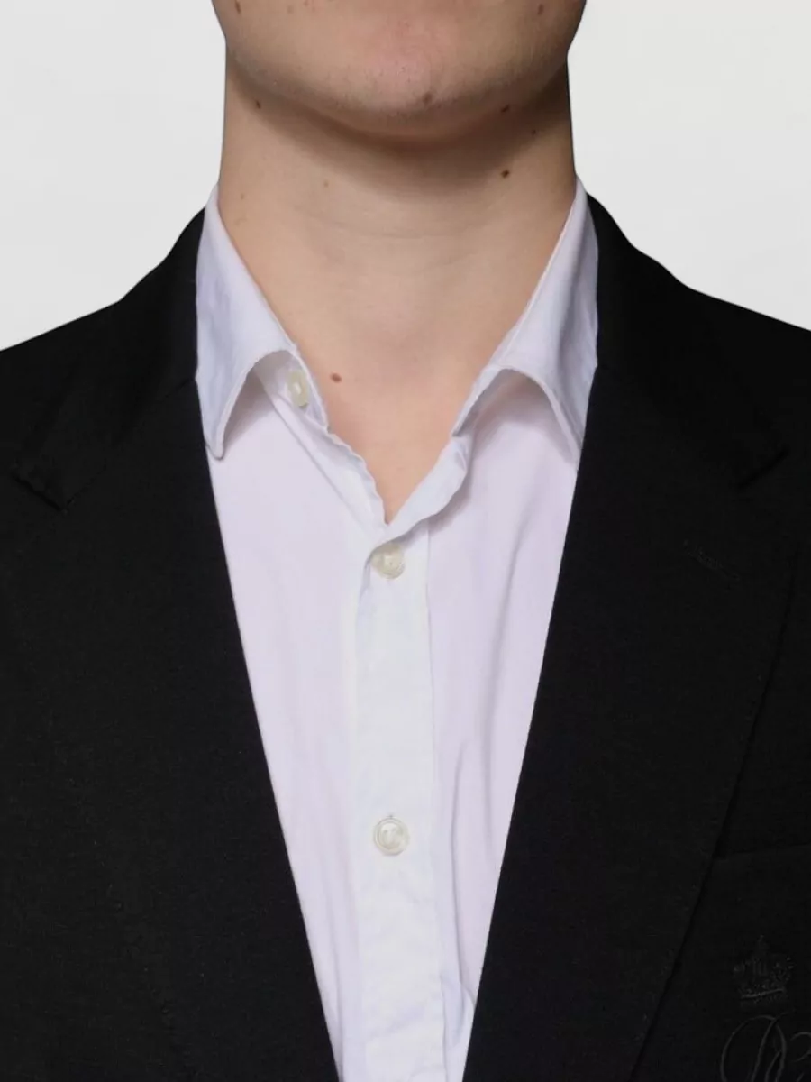 Dolce&Gabbana Single Breasted Wool Blazer