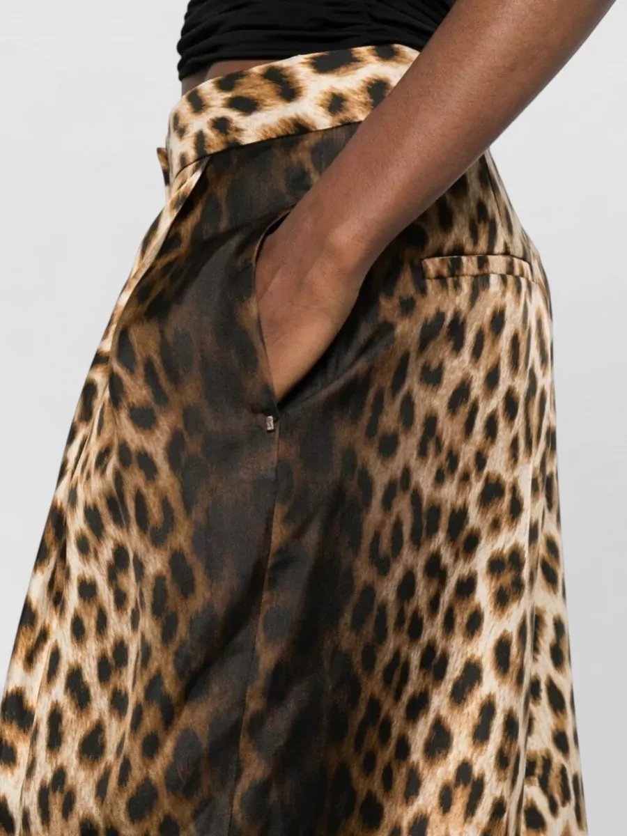 Sportmax Silk Wide-Leg Trousers