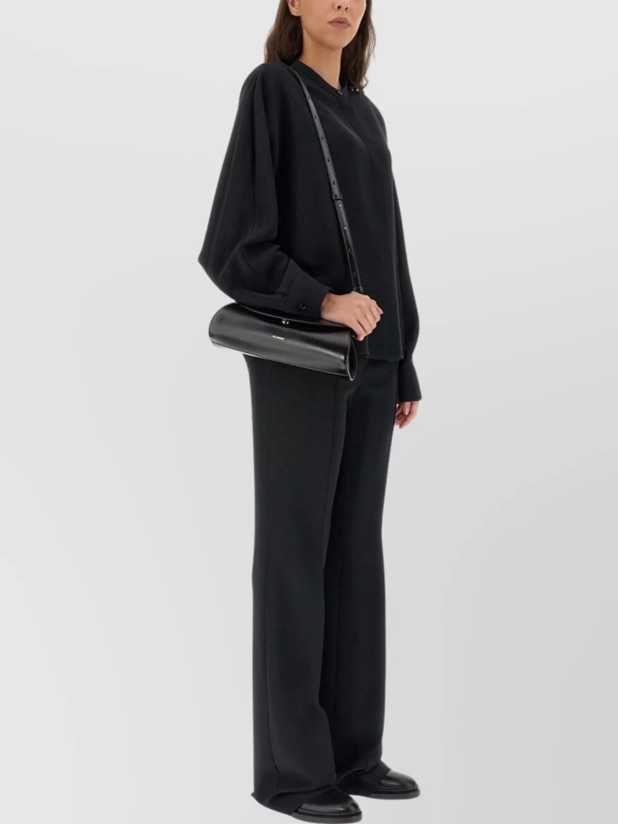 Jil Sander Relaxed-fit Viscose Blend Shirt With Button Closure