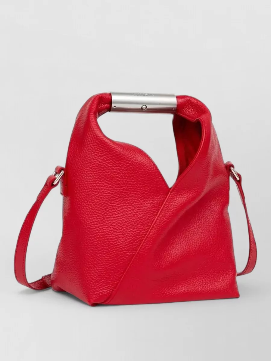 Mm6 Maison Margiela Japanese Small Leather Cross-Body Bag