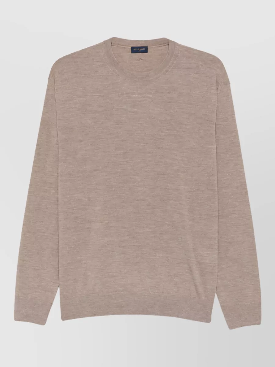 Paul & Shark wool ribbed crew-neck regular-fit sweater