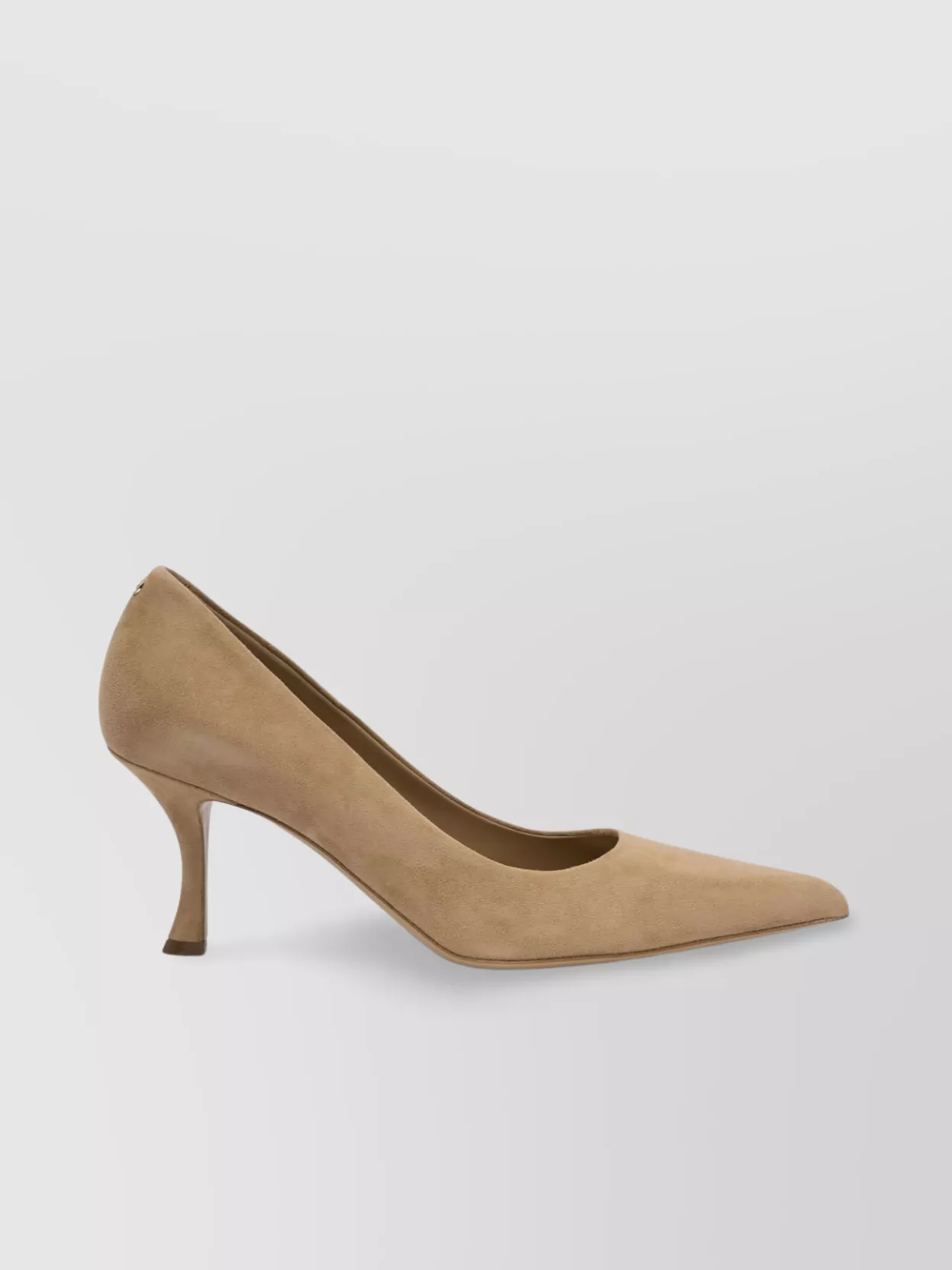 Ferragamo Pointed Toe Stiletto Heel Suede Pumps