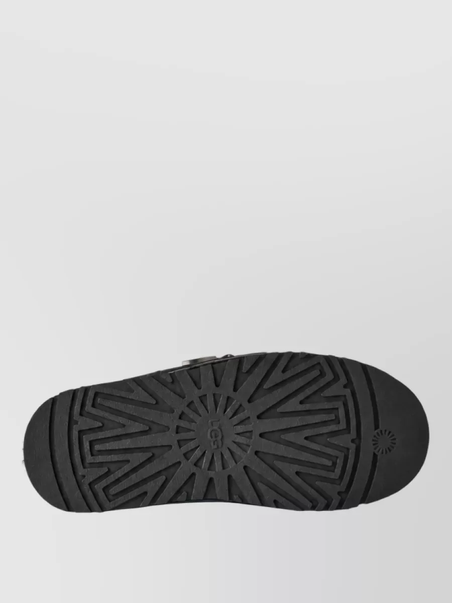 Ugg Leather Platform Slippers