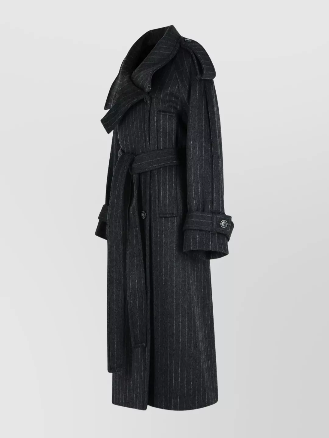 Sportmax Arold Trench Coat Belted Waist