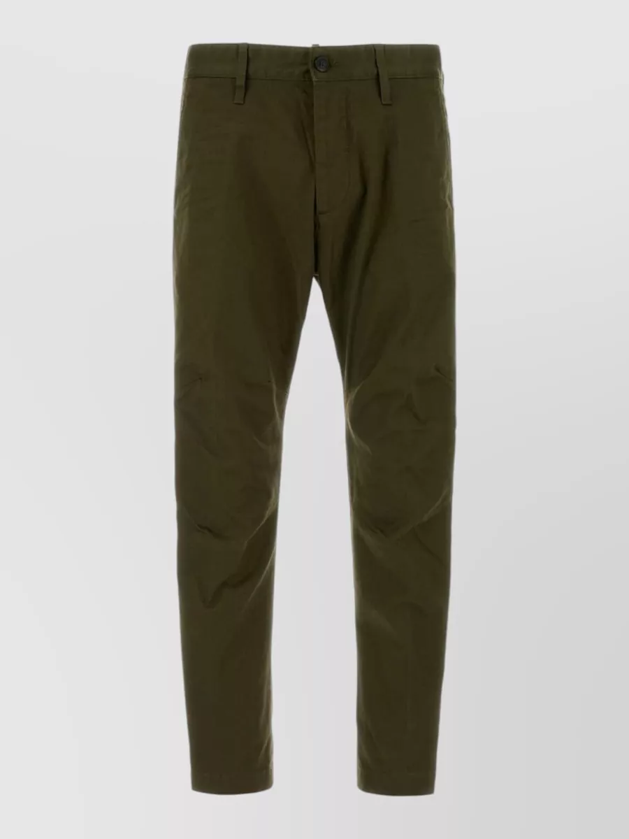 Dsquared2 stretch cotton straight-leg chino trousers