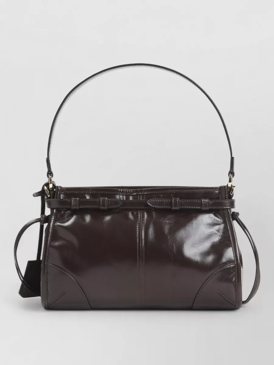 Prada Bonnie Small Leather Shoulder Bag