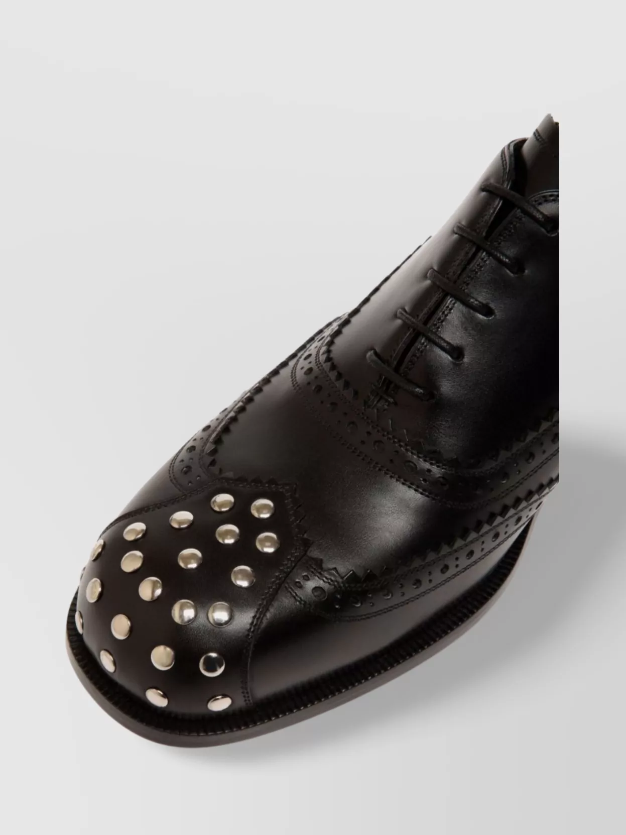 Bally Lace-up Brogues Stud Embellishment