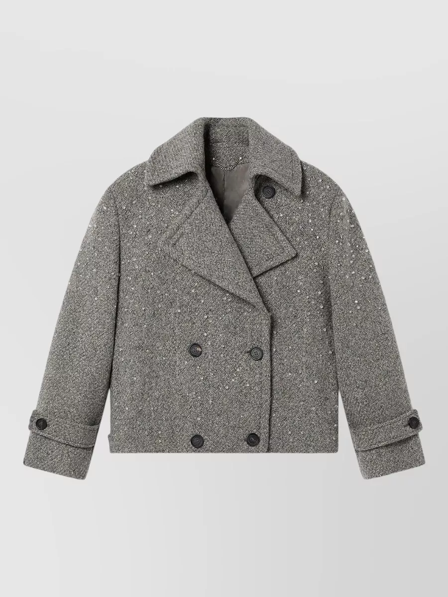 Golden Goose embellished wool fitted jacket