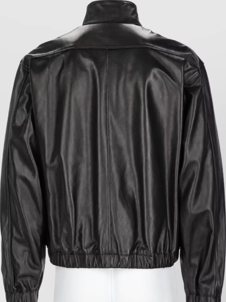 Saint Laurent Lamb Leather Coat