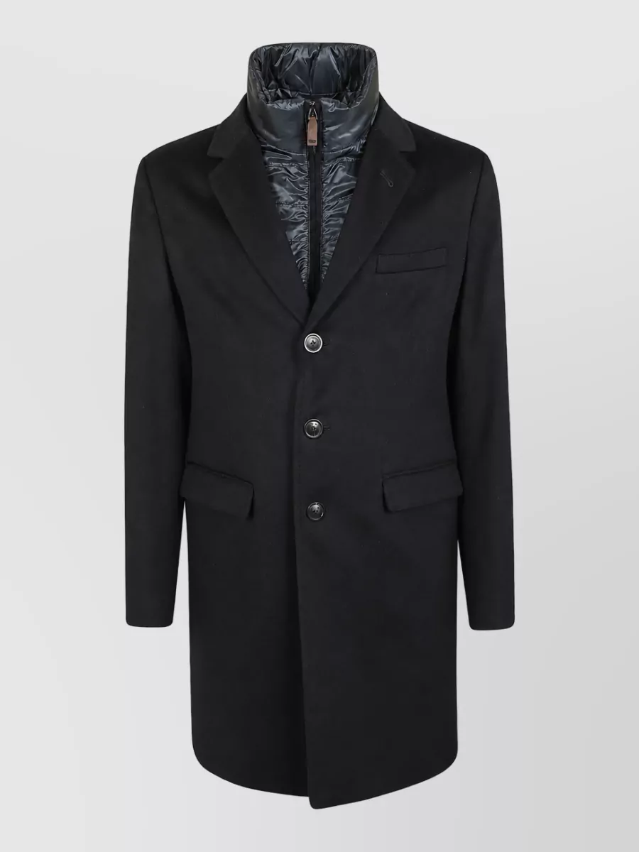Herno Cashmere Single-Breasted Blazer