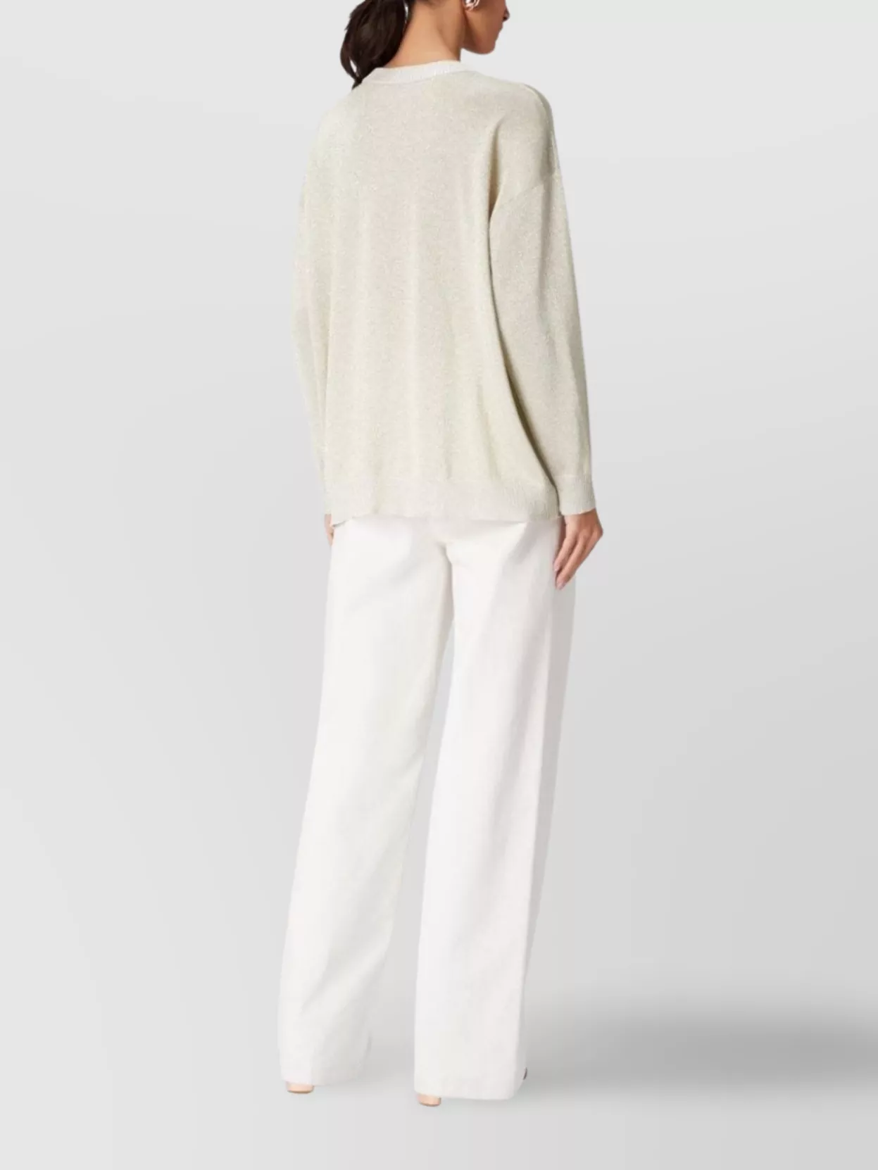 Missoni Metallic Threaded Crewneck Knitwear
