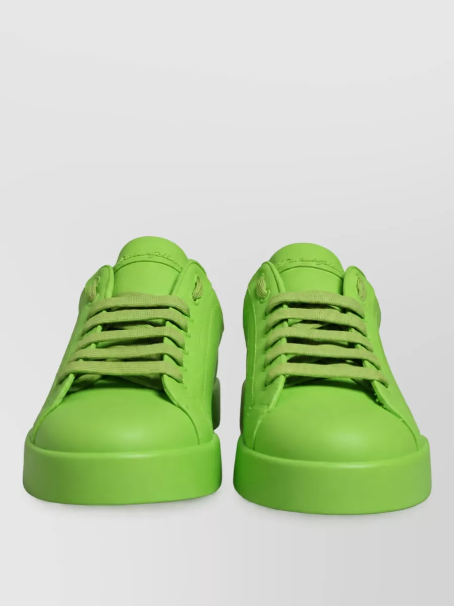 Dolce&Gabbana leather low-top sneakers