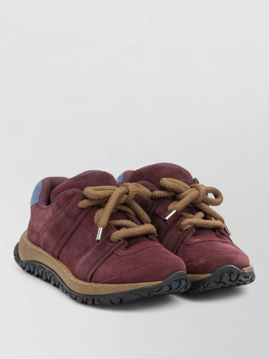 Birkenstock suede leather low-top sneakers