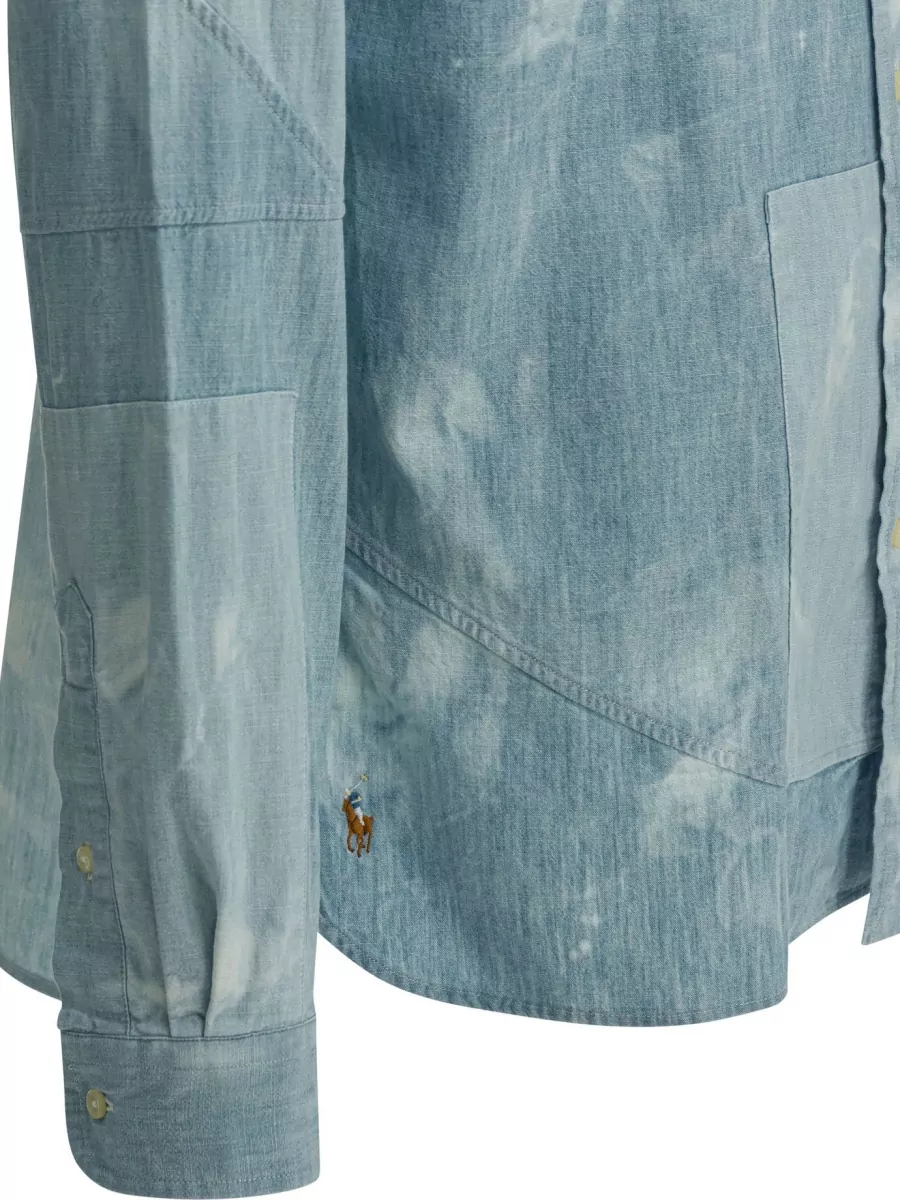 Polo Ralph Lauren Tie-Dye Cotton Casual Shirt