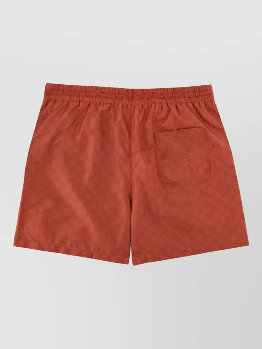 Gucci Logo Weave Swim Shorts