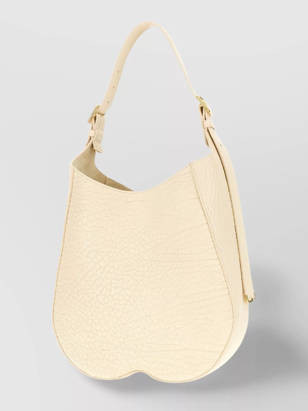 Burberry Medium Textured Leather Shoulder Bag
