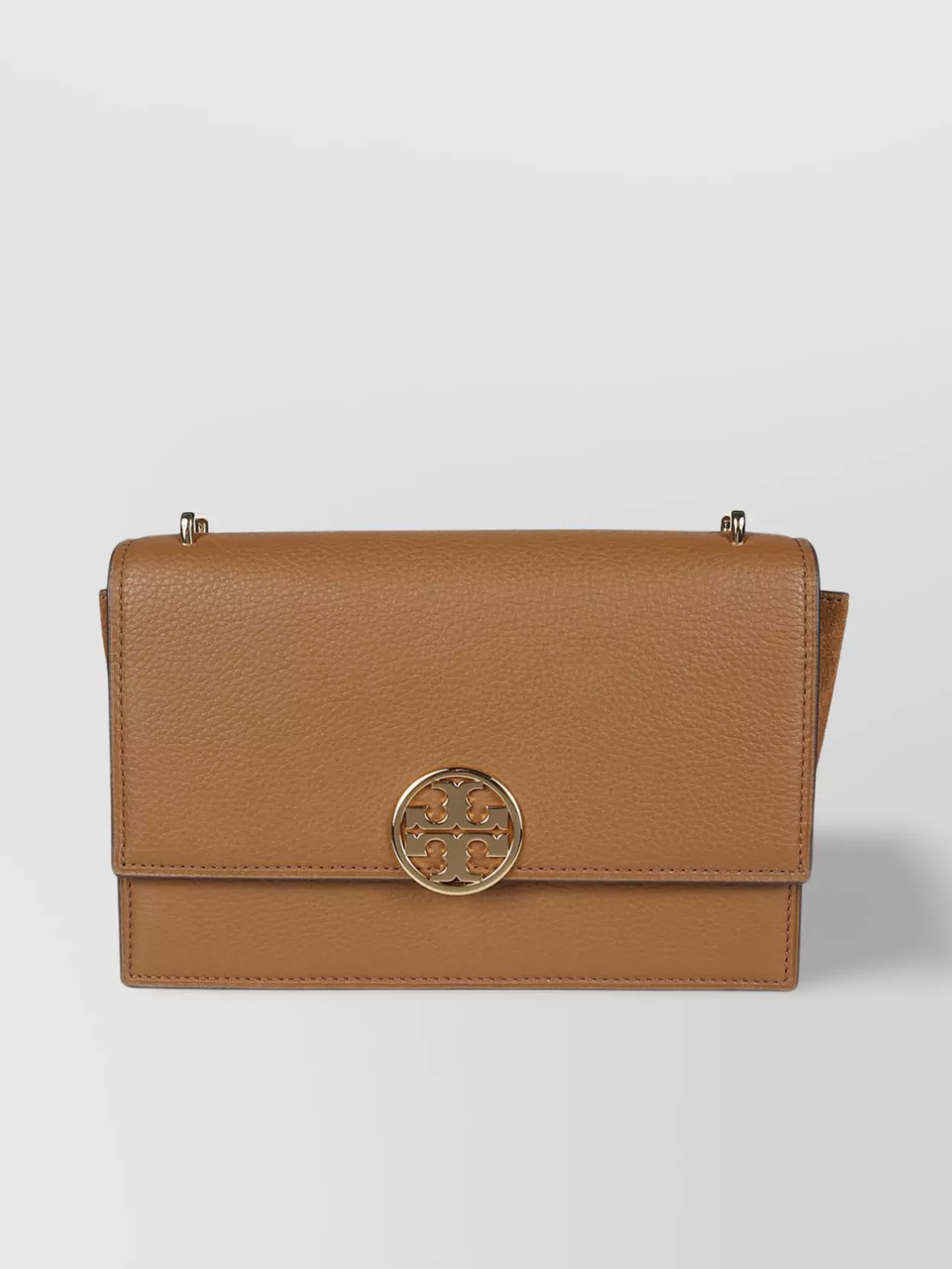 Tory Burch Forest Textured Cross-body Bag In Brown