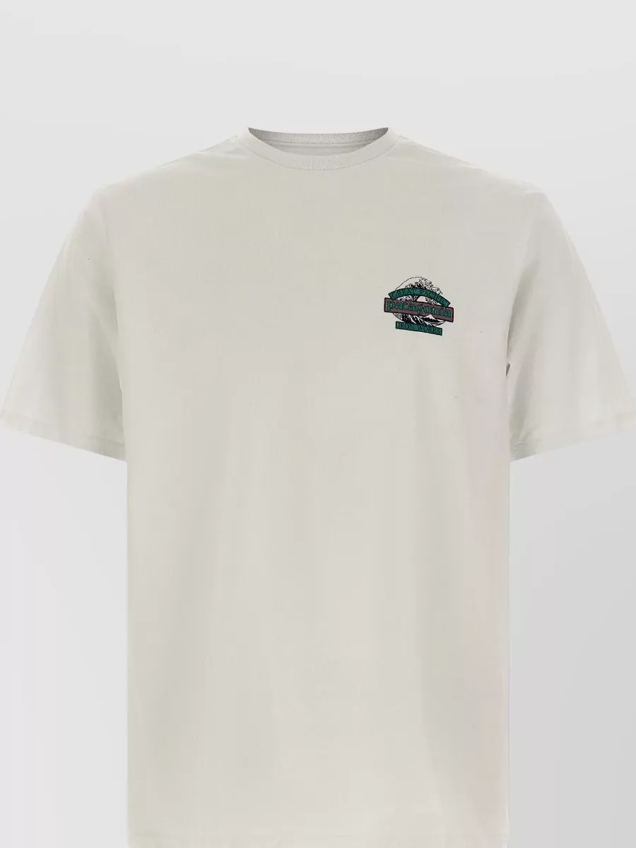 Patagonia Cotton Blend Regular Fit Logo Print T-Shirt