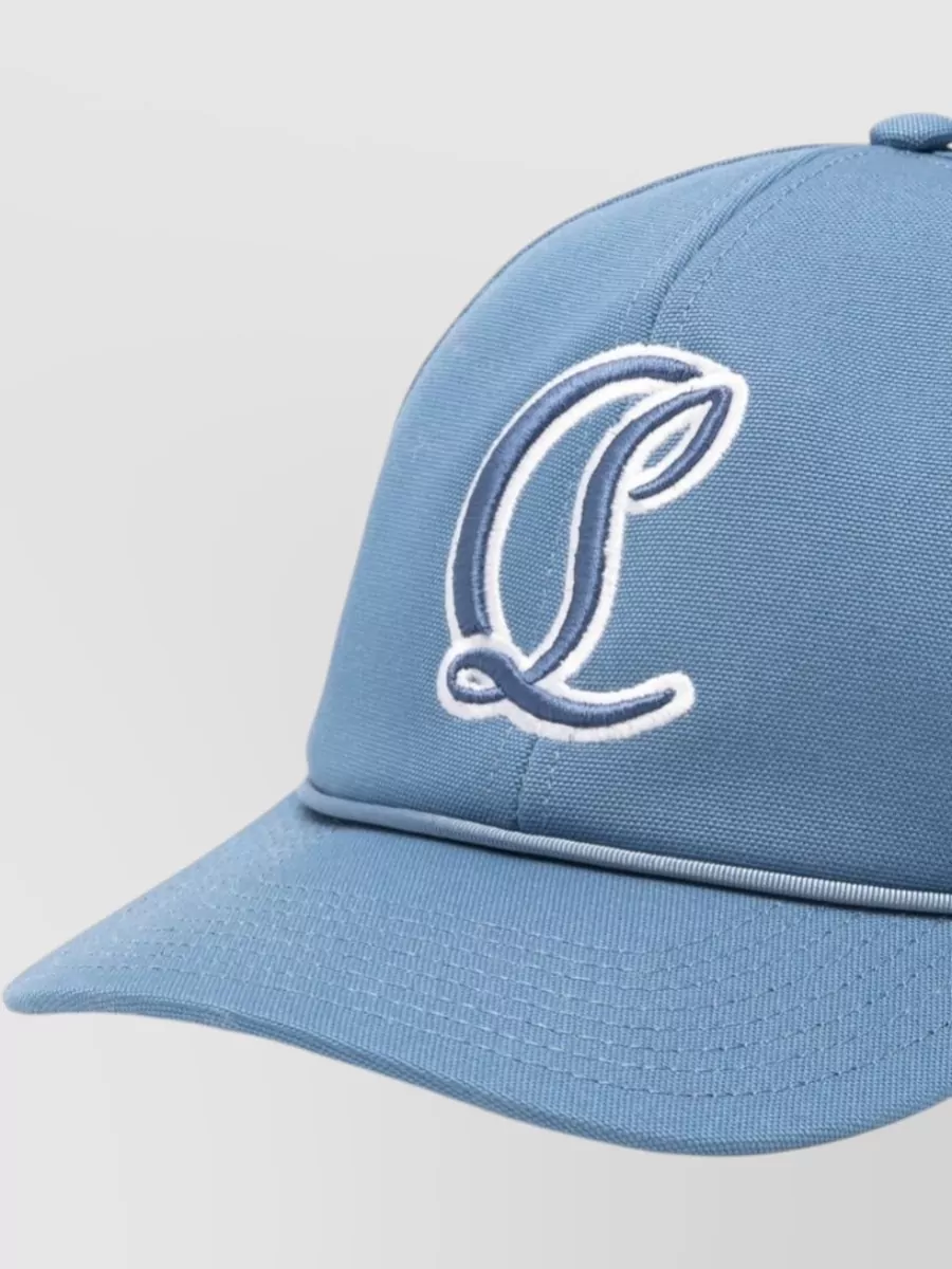 Christian Louboutin Leather Baseball Cap