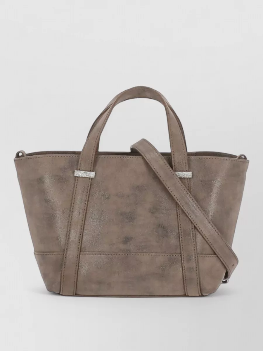 Peserico Leather tote bag
