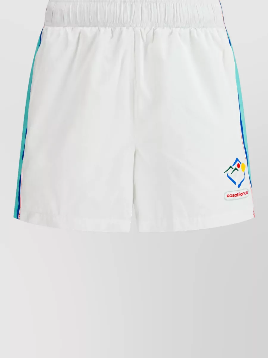 Casablanca Polyester swim shorts