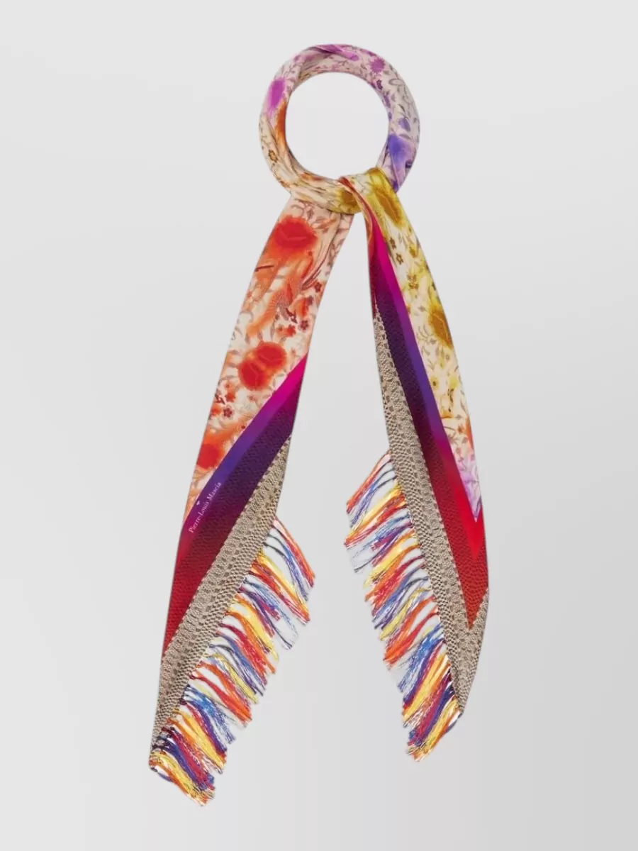 Pierre Louise Mascia Printed Silk Scarf