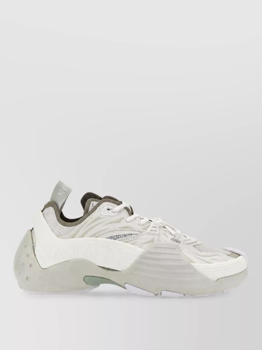 Lanvin Mesh Low-Top Sneakers