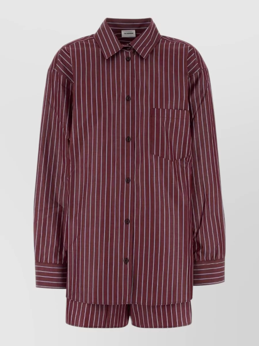 The Andamane Embroidered Cotton Poplin Shirt