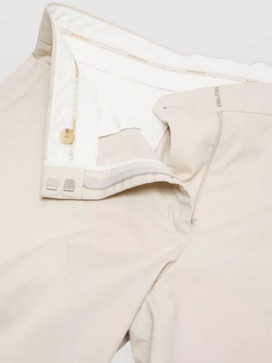 Acne Studios Organic Cotton Straight-Leg Regular-Fit Pants
