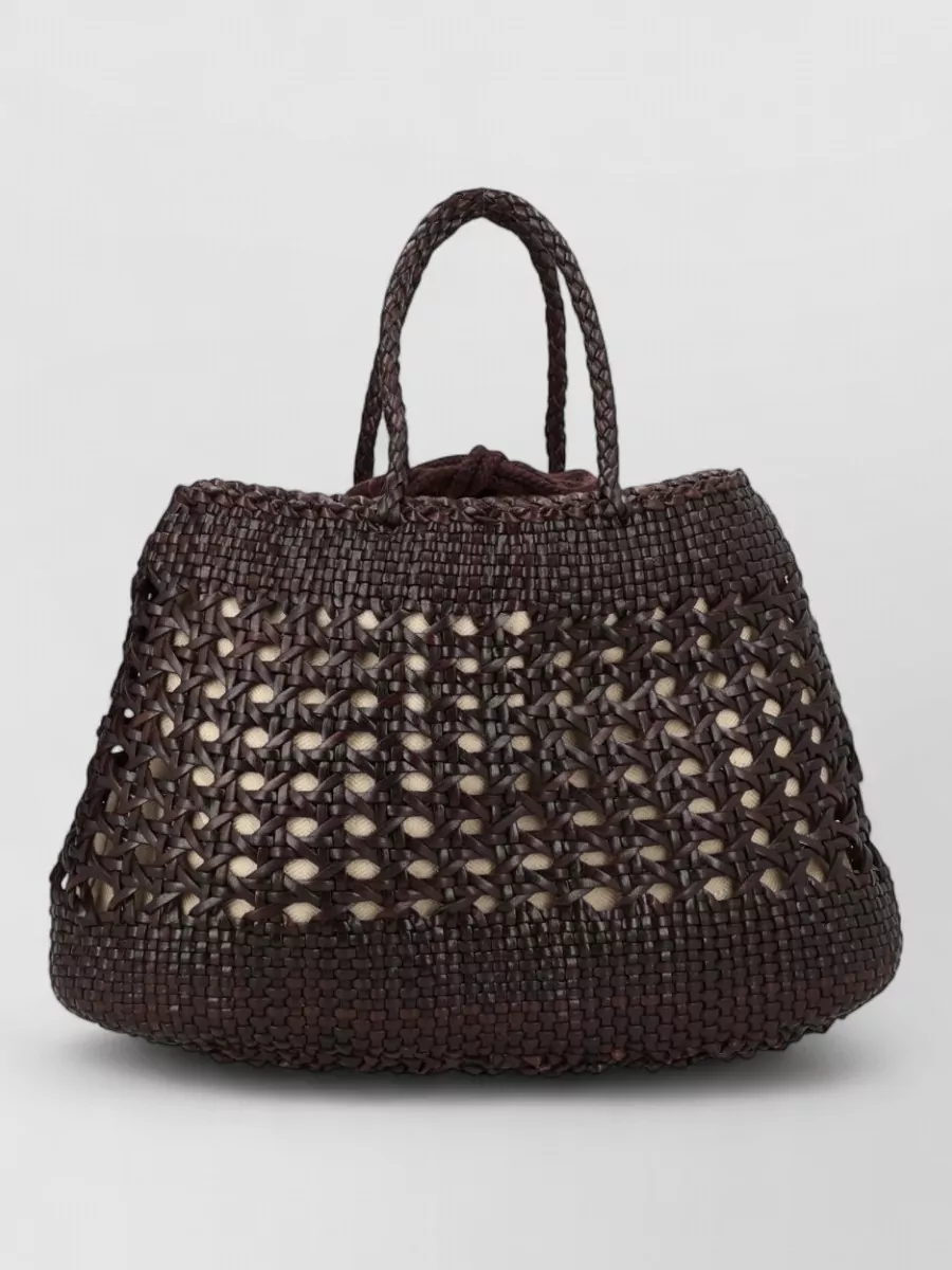 Dragon Diffusion santa croce big leather beach bag