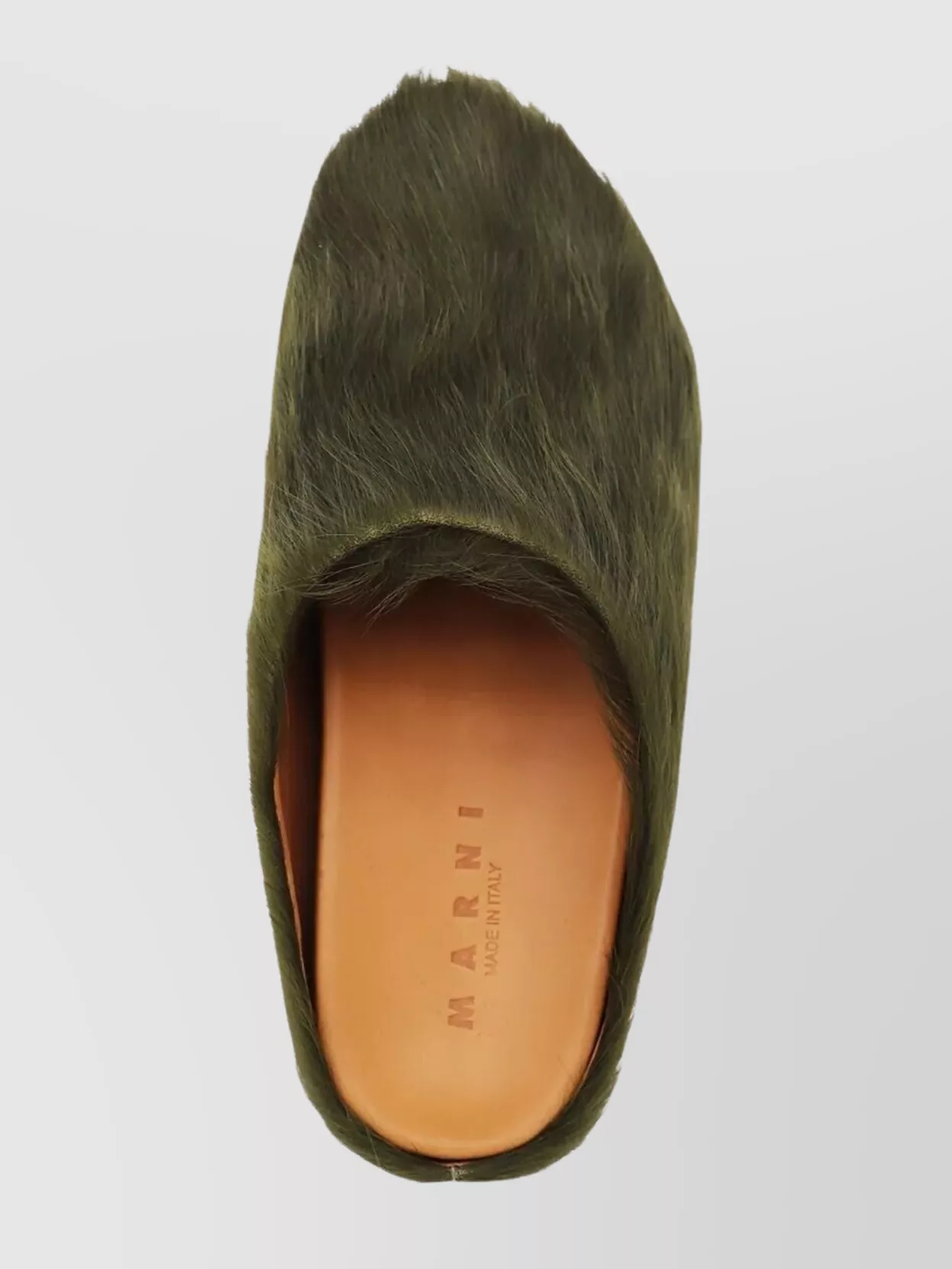 Marni Flat Sole Faux Fur Slip-On