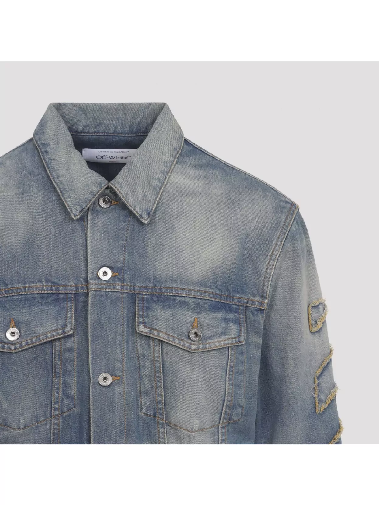 Off-White Denim Jacket Chest Pockets
