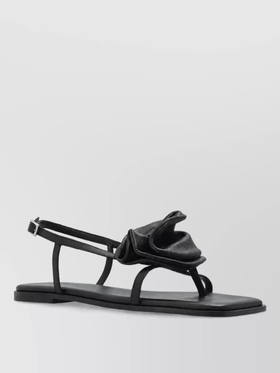 Vic Matie sandals heel decorative detail floral appliqué