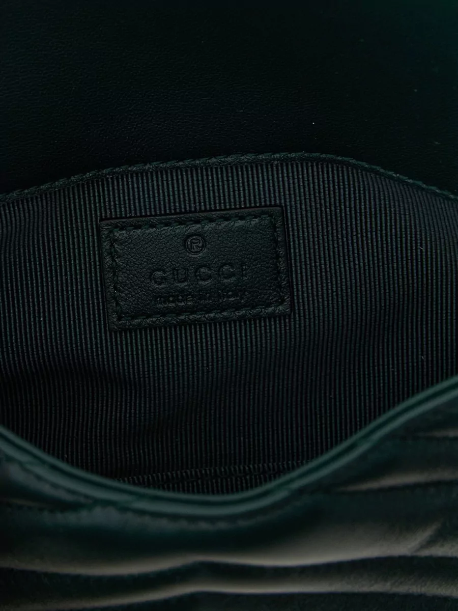 Gucci Gg Marmont Mini Chain Shoulder Bag