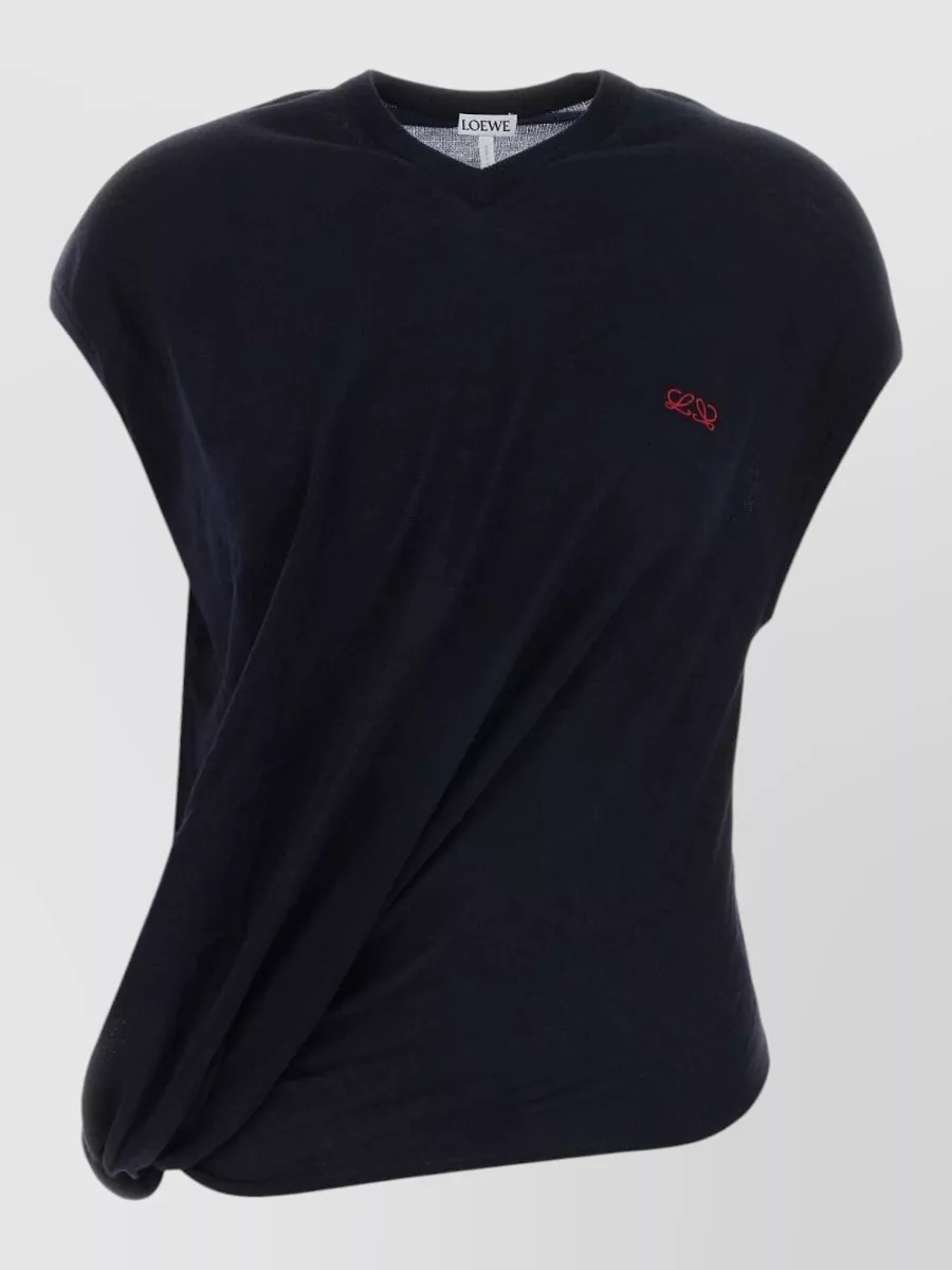 Loewe wool knitted vest